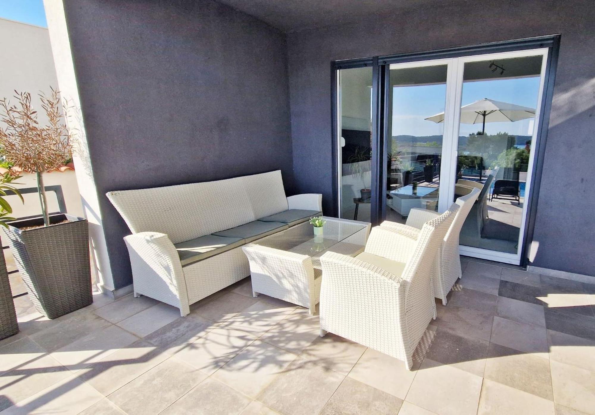 Villa Pura Vida With Sea View Pula Exterior foto